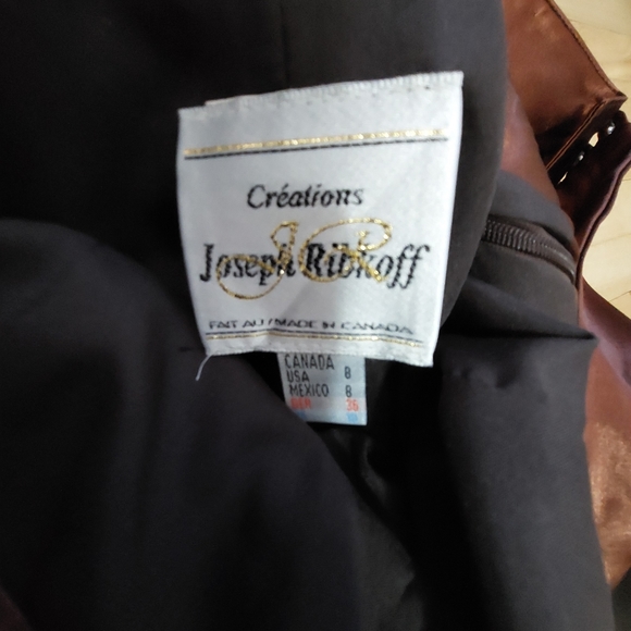 Vintage Joseph Ribkoff vintage brown mother of the bride maxi dress siz… - Picture 5 of 14